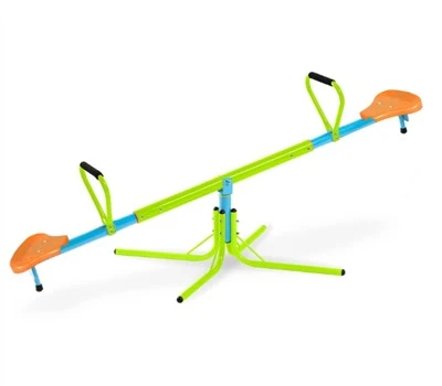 2-seters spinnende vipp i plast