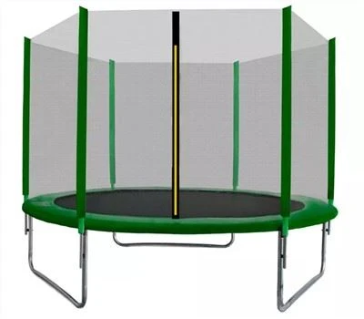 8FT trampoline med sikkerhetsnett