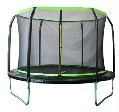 Utendørs rund trampoline